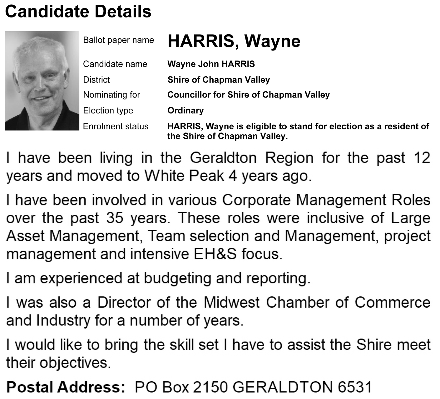 Wayne Harris