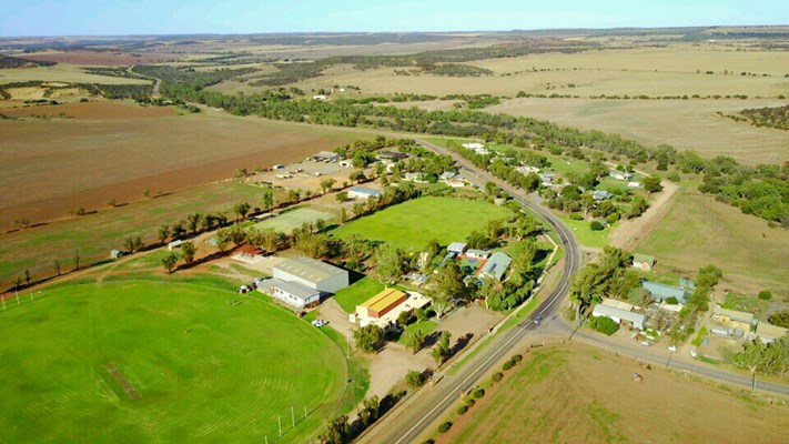 Community - Aerial view Nabawa Oval